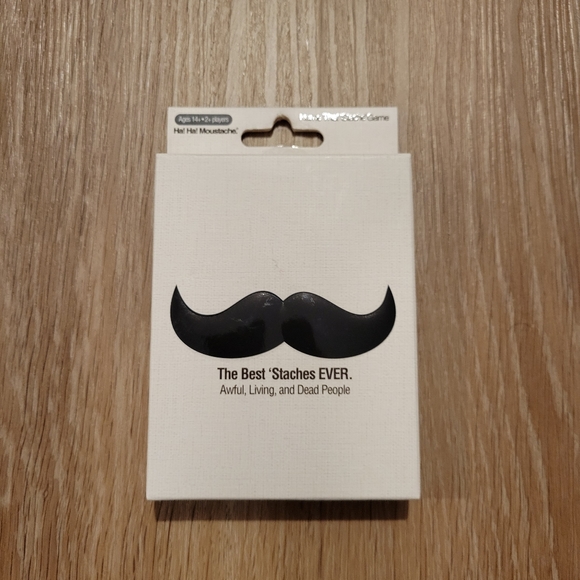 Ha! Ha! Mustache Game , The Best Staches Ever - Awful, Living and Dead People - Picture 1 of 5